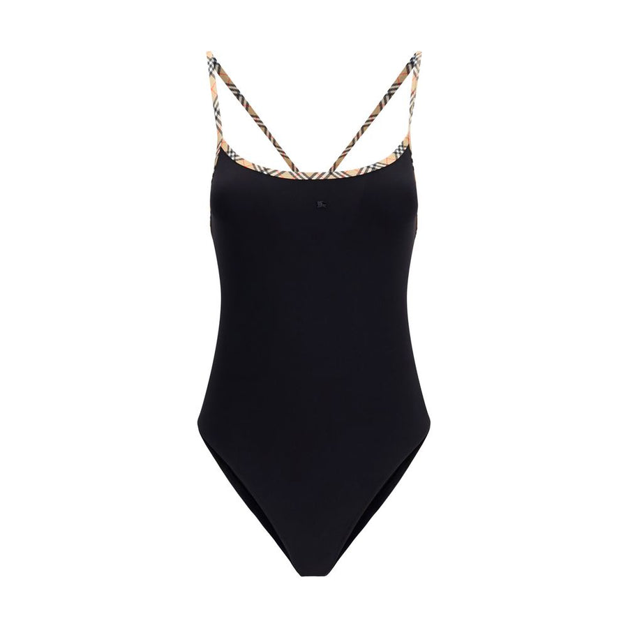 Burberry 84% Nylon swimsuit in black