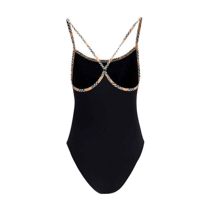 Burberry 84% Nylon swimsuit in black — view 2