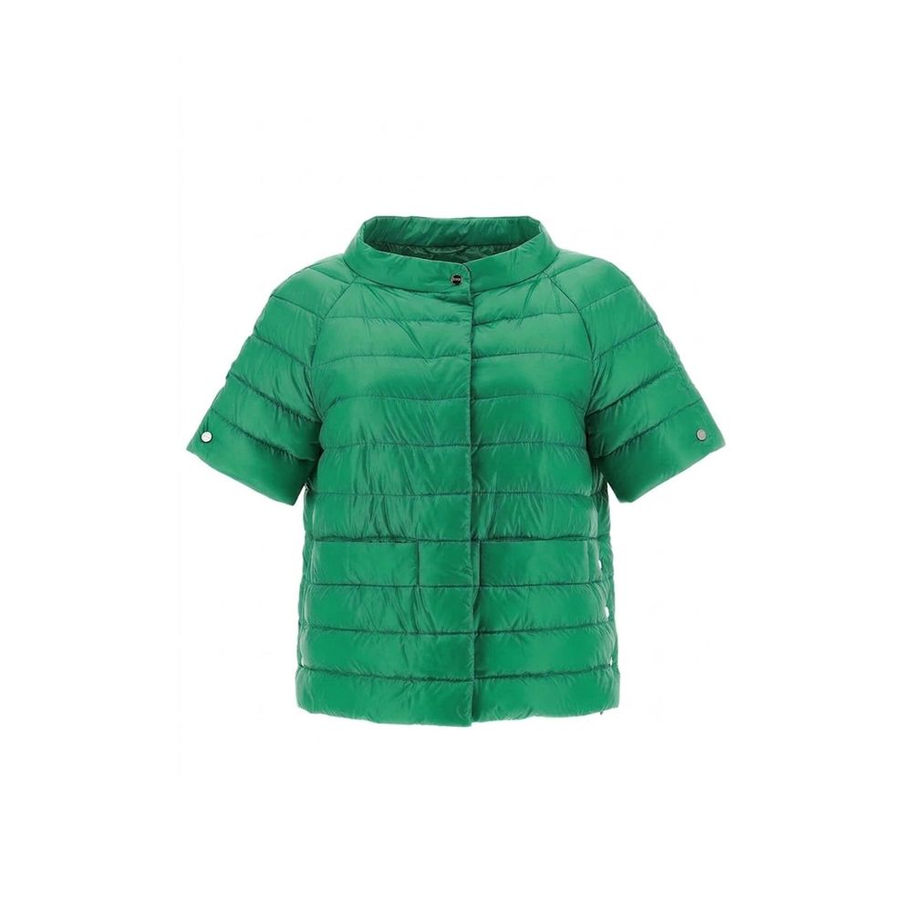 Herno 100% Polyamide down jacket in green