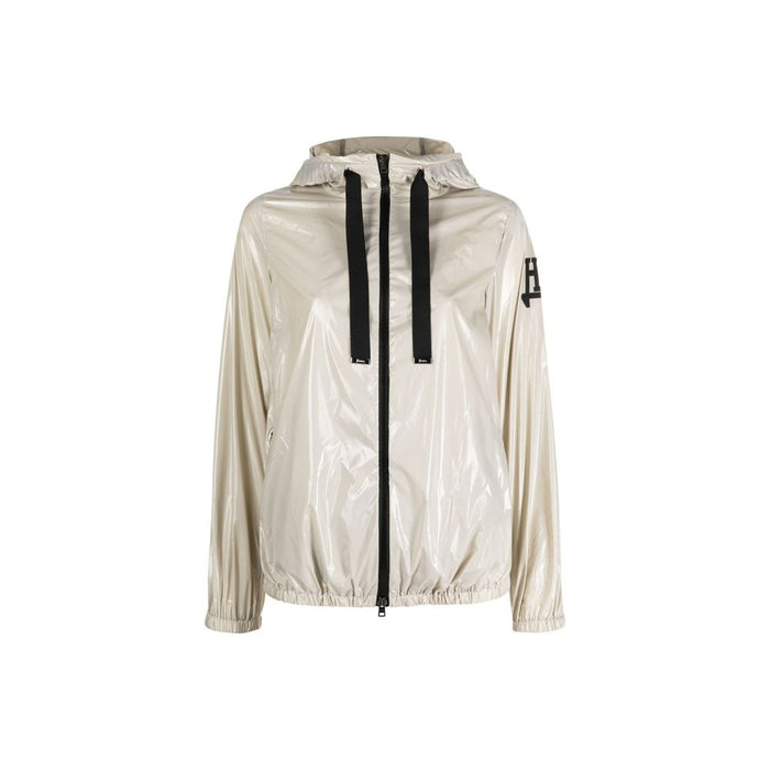 Herno 100% Polyamide jacket in beige