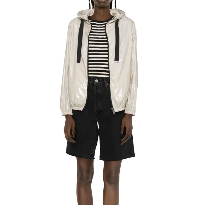 Herno 100% Polyamide jacket in beige — view 2