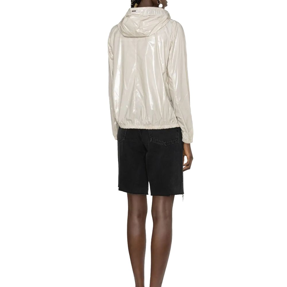 Herno 100% Polyamide jacket in beige — view 3