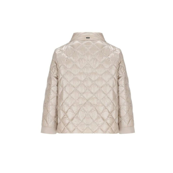 Herno 100% Polyamide; Padding: 90/10 goose down and feathers down jacket in beige — view 2