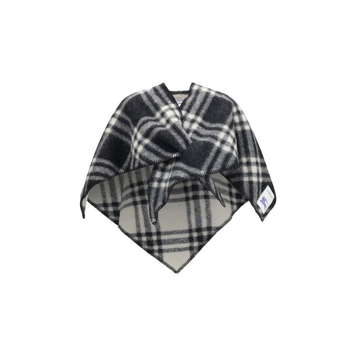 Burberry 100% Merino Wool scarf in gray