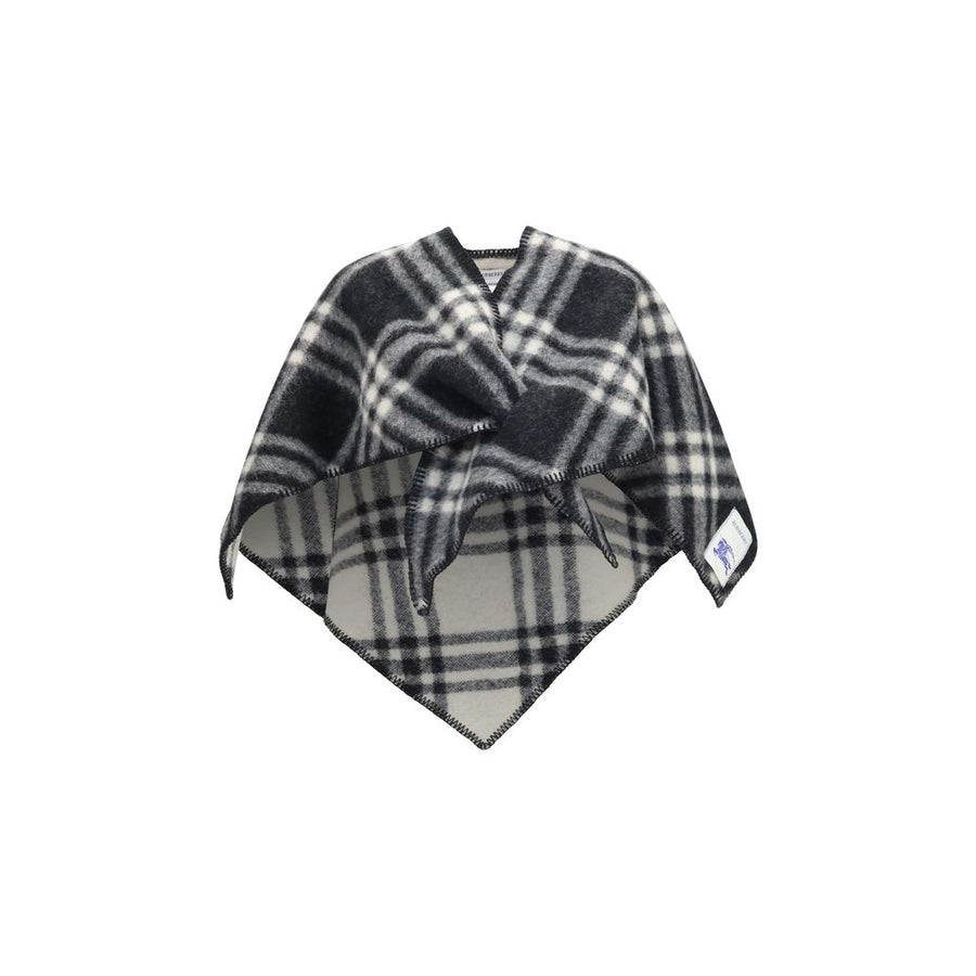 Burberry 100% Merino Wool scarf in gray