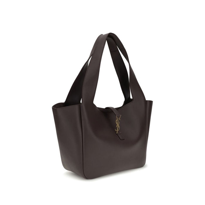 Saint Laurent 100% Calf Leather Bos Taurus shoulder bag in brown — view 2