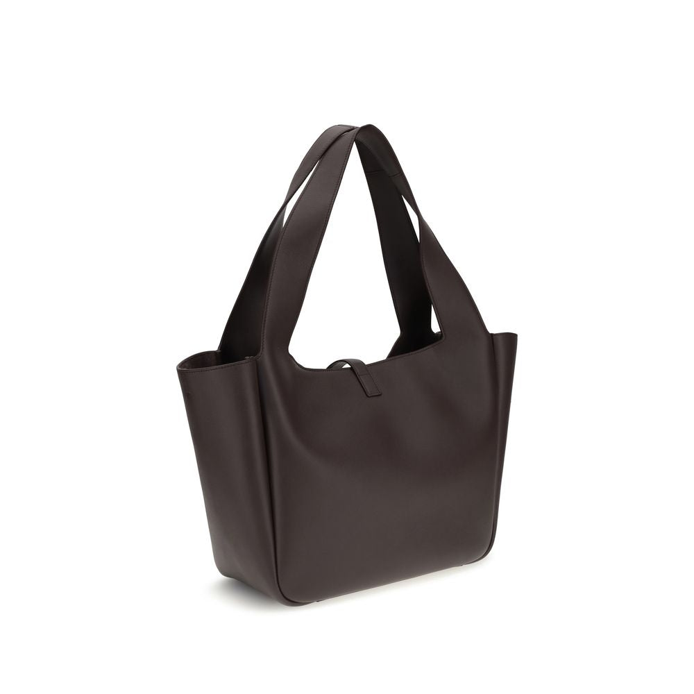Saint Laurent 100% Calf Leather Bos Taurus shoulder bag in brown — view 3