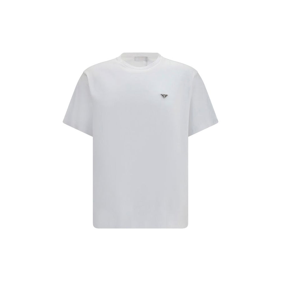 Prada 100% Cotton t-shirt in white