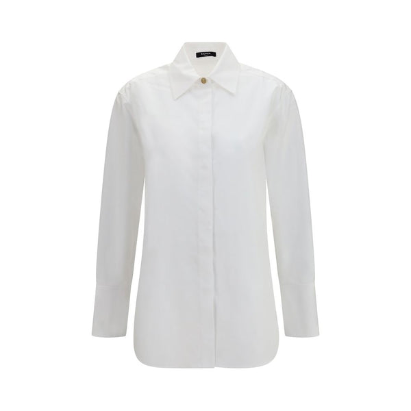 Balmain 100% Cotton shirt in white