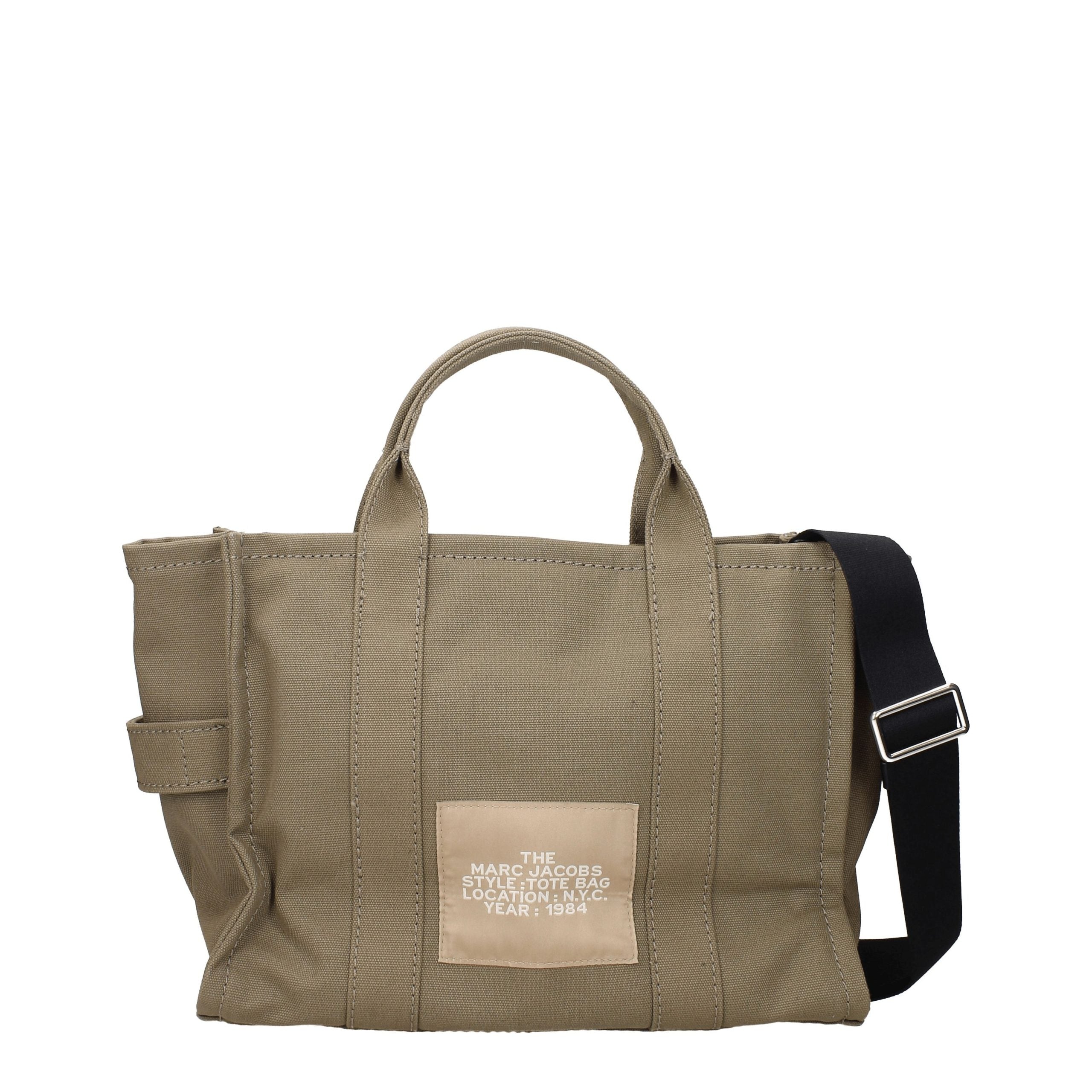 Green Fabric Handbag Bag