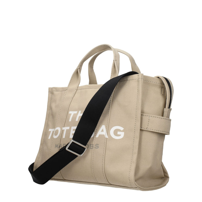 Beige Fabric Handbag Bag