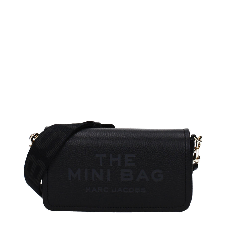Marc Jacobs Leather crossbody bag in black