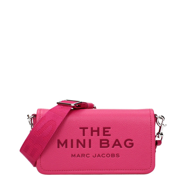 Marc Jacobs Leather crossbody bag in pink