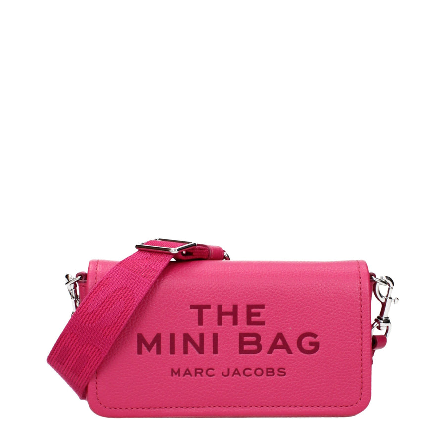 Marc Jacobs Leather crossbody bag in pink