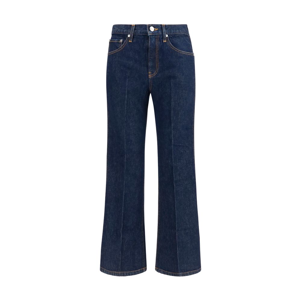Khaite 100% Cotton jeans in blue
