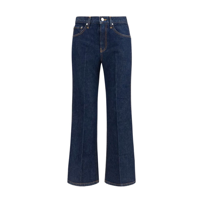 Khaite 100% Cotton jeans in blue