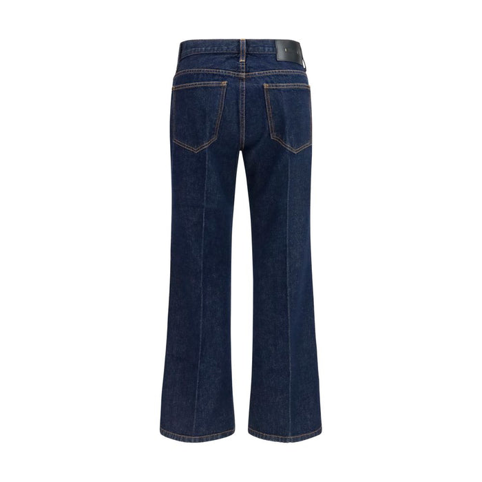 Khaite 100% Cotton jeans in blue — view 2