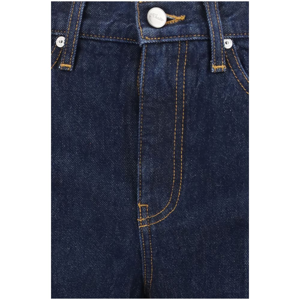 Khaite 100% Cotton jeans in blue — view 3