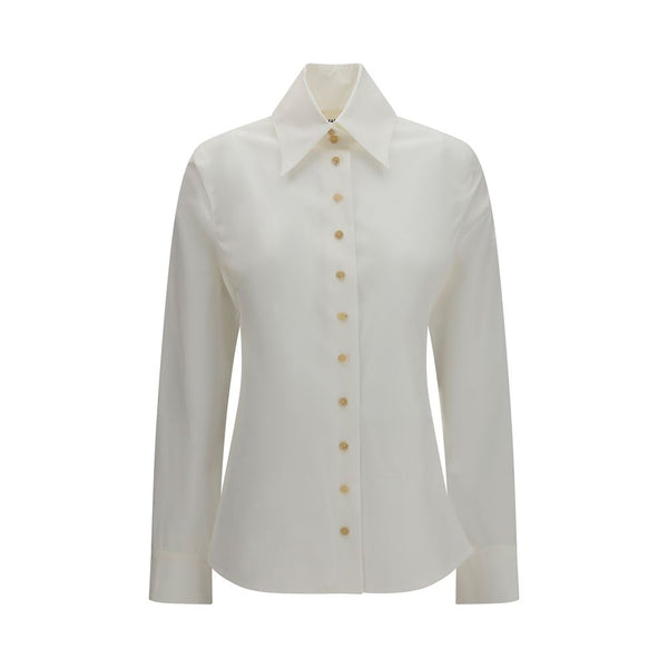 Khaite 100% Cotton shirt in white