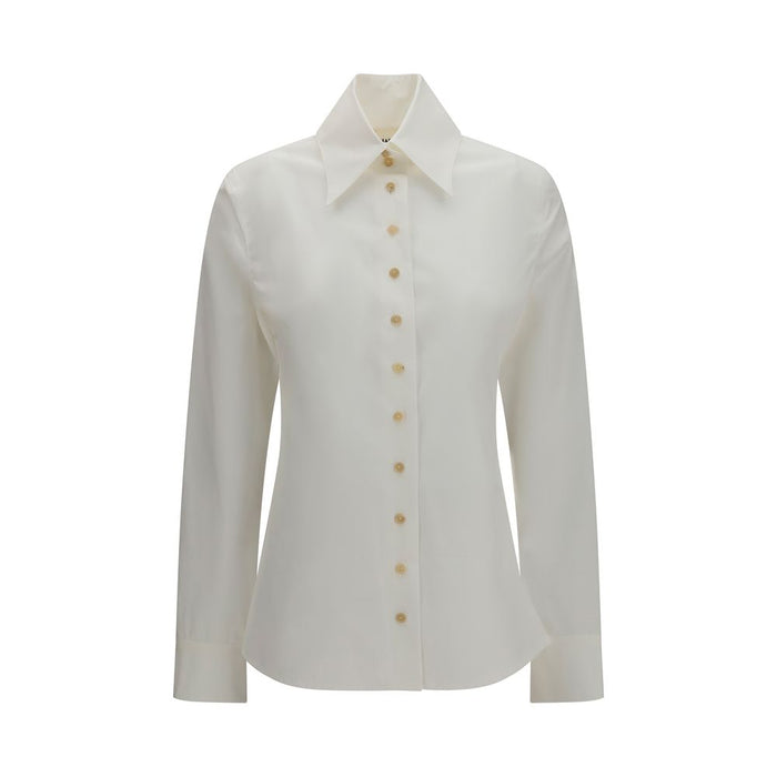 Khaite 100% Cotton shirt in white