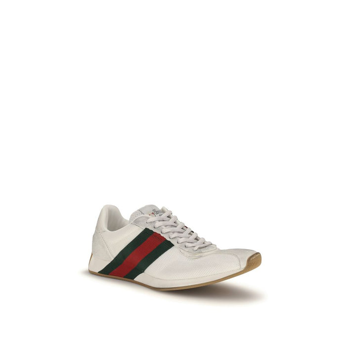 Gucci Upper: 50% Polyester sneaker in white — view 2