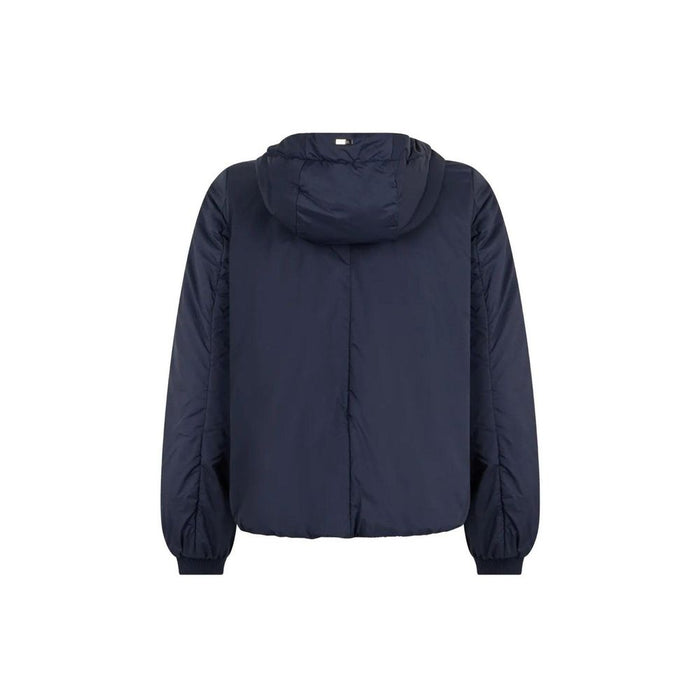 Herno 100% Polyamide down jacket in navy — view 2