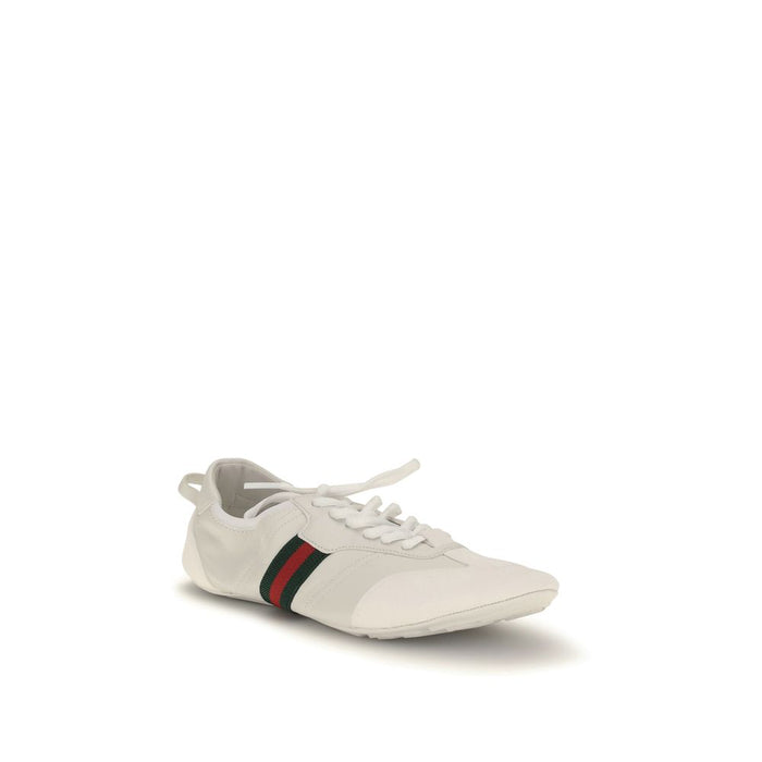 Gucci Upper 100% Calf Leather Bos Taurus sneaker in white — view 2