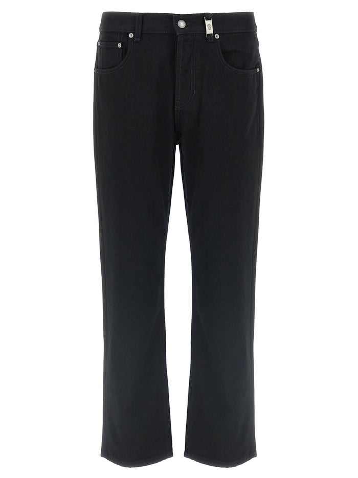 Alexander McQueen 100% cotton jeans in black
