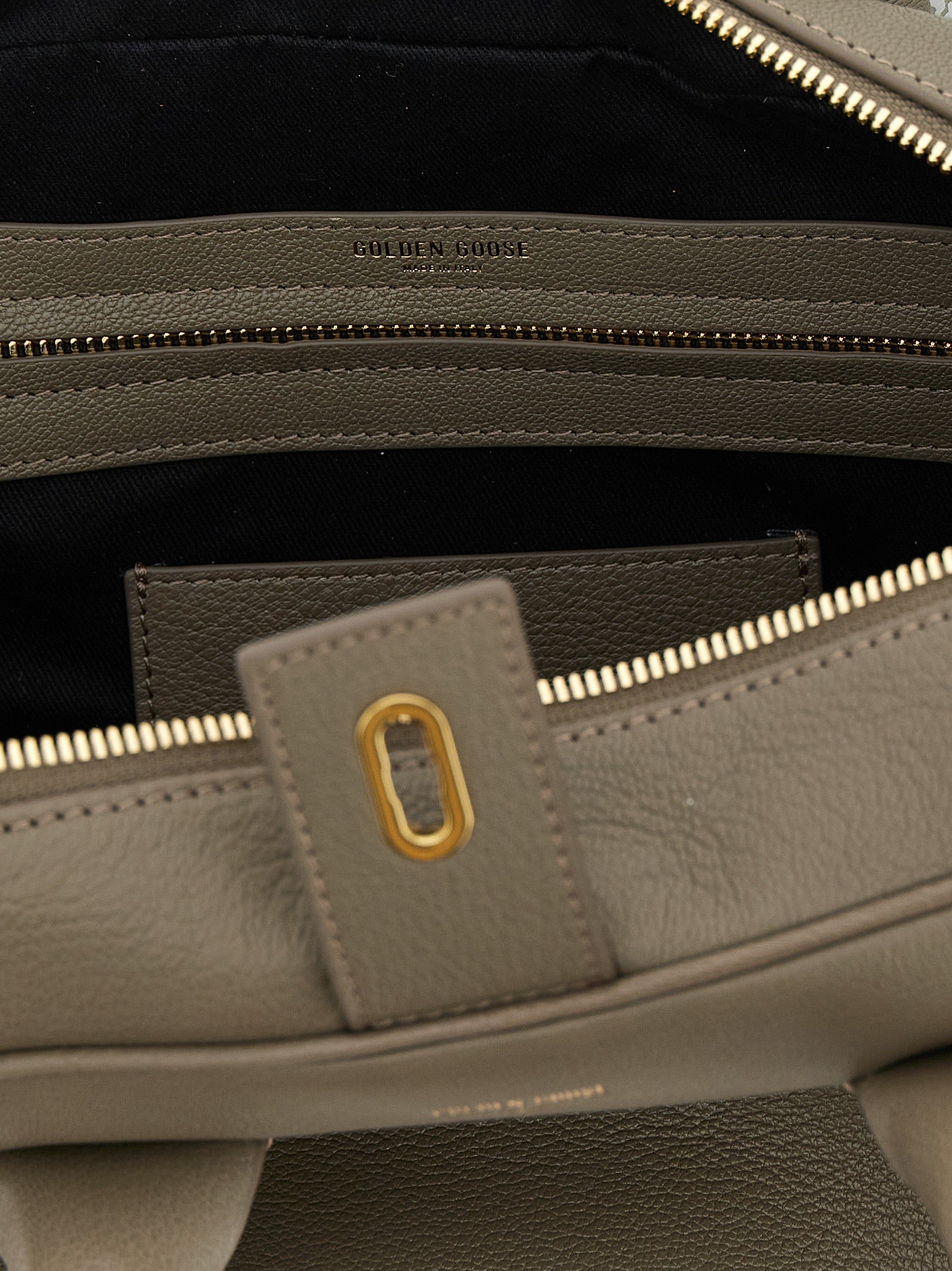 Bicolor Goatskin Handbag Bag