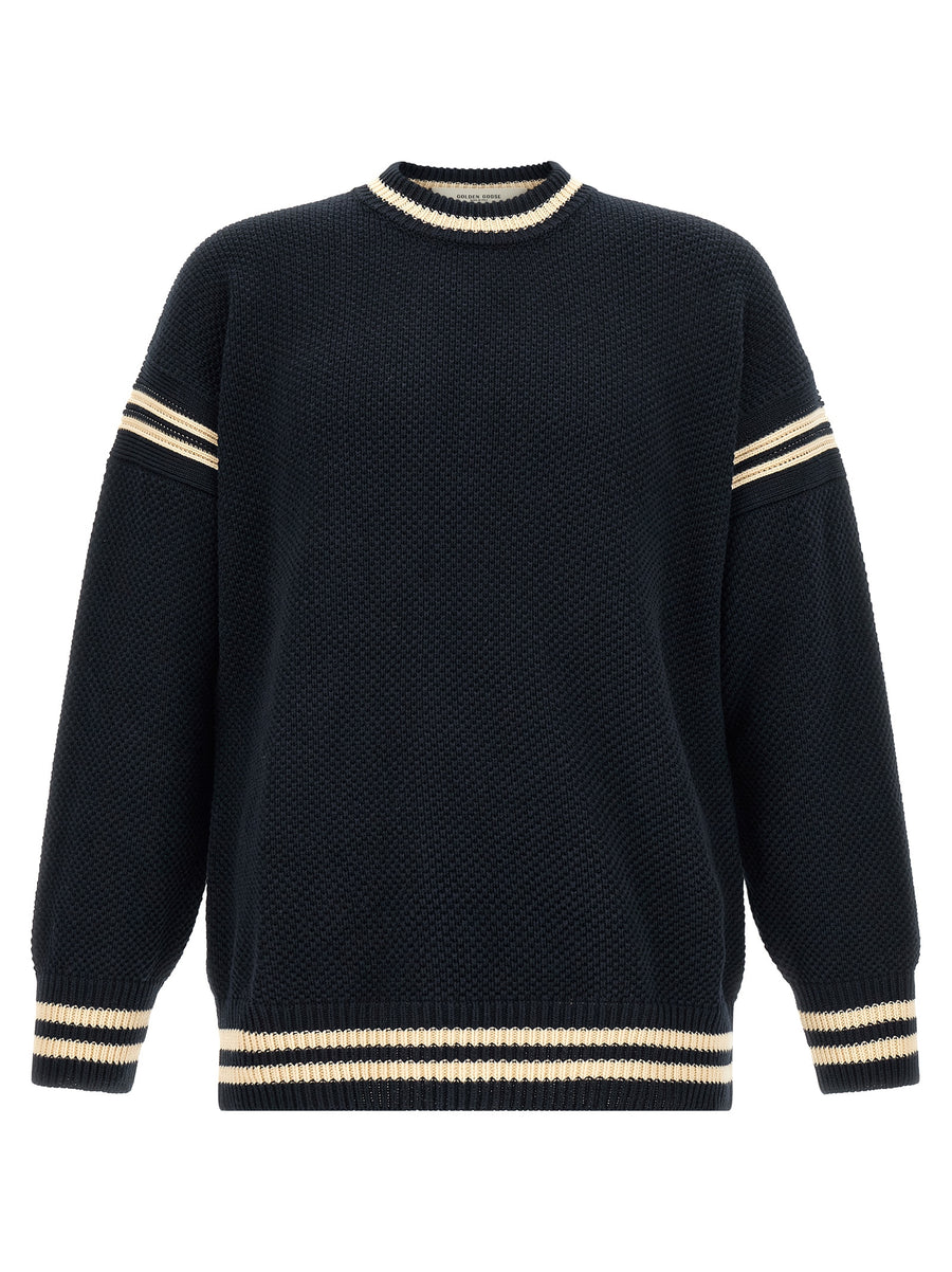Golden Goose 100% Cotton sweater in navy