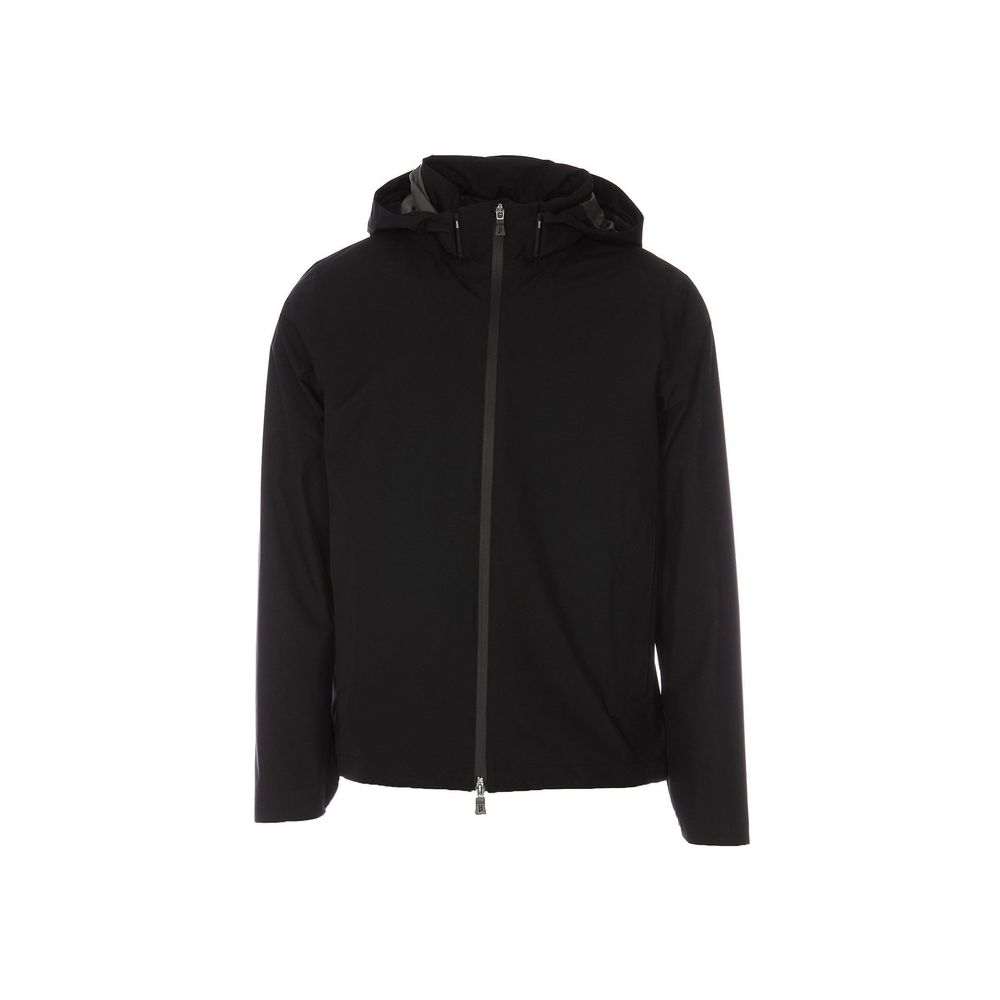 Herno 100% Polyester jacket in black
