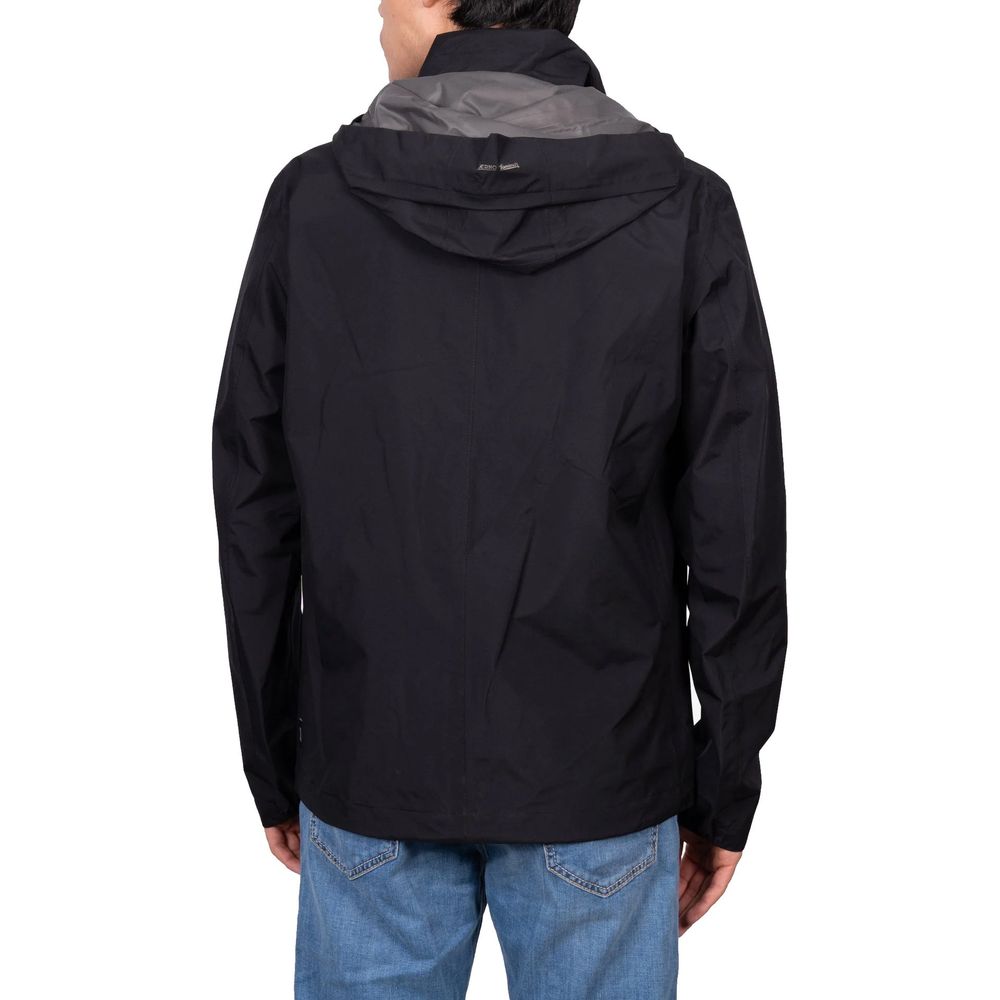 Herno 100% Polyester jacket in black — view 3