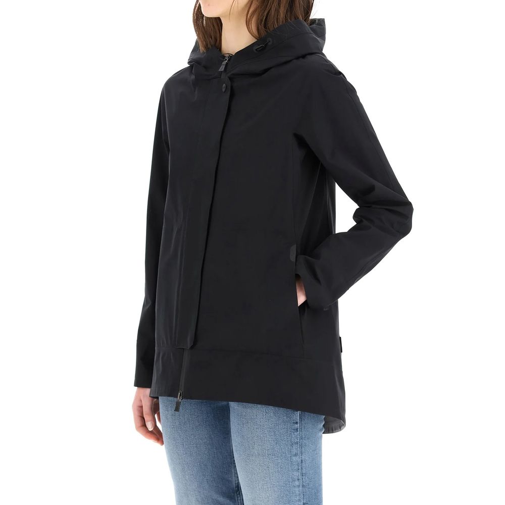 Herno 100% Polyester jacket in navy — view 2