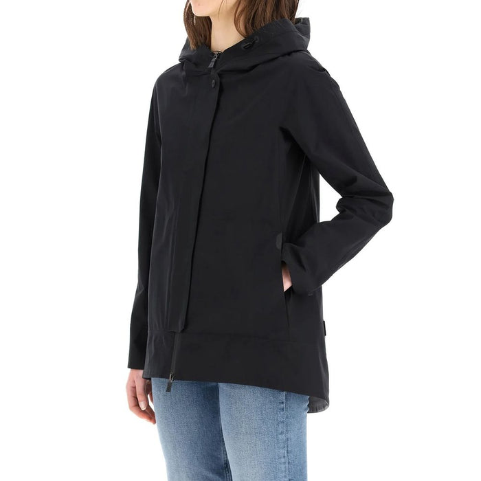 Herno 100% Polyester jacket in navy — view 2