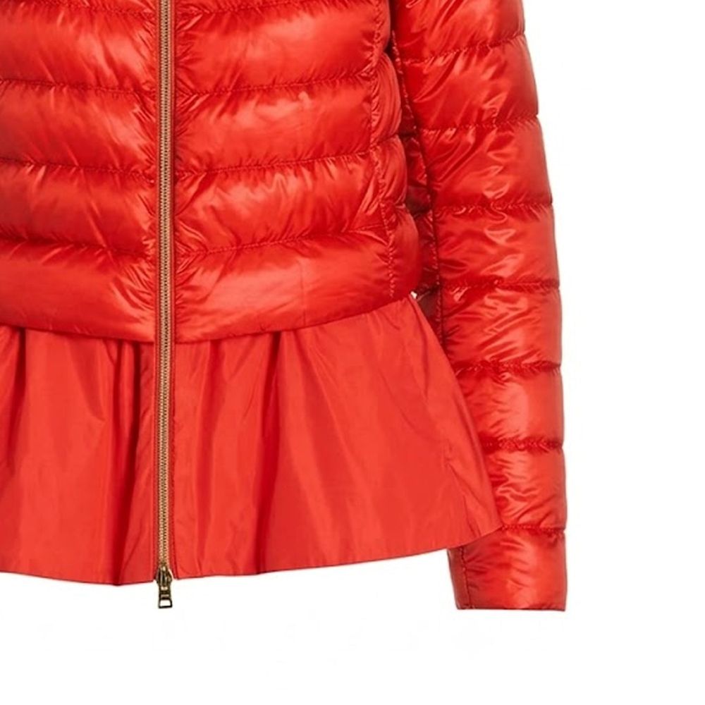 Herno 100% Polyamide; padding 90/10 goose down and feathers down jacket in red — view 3