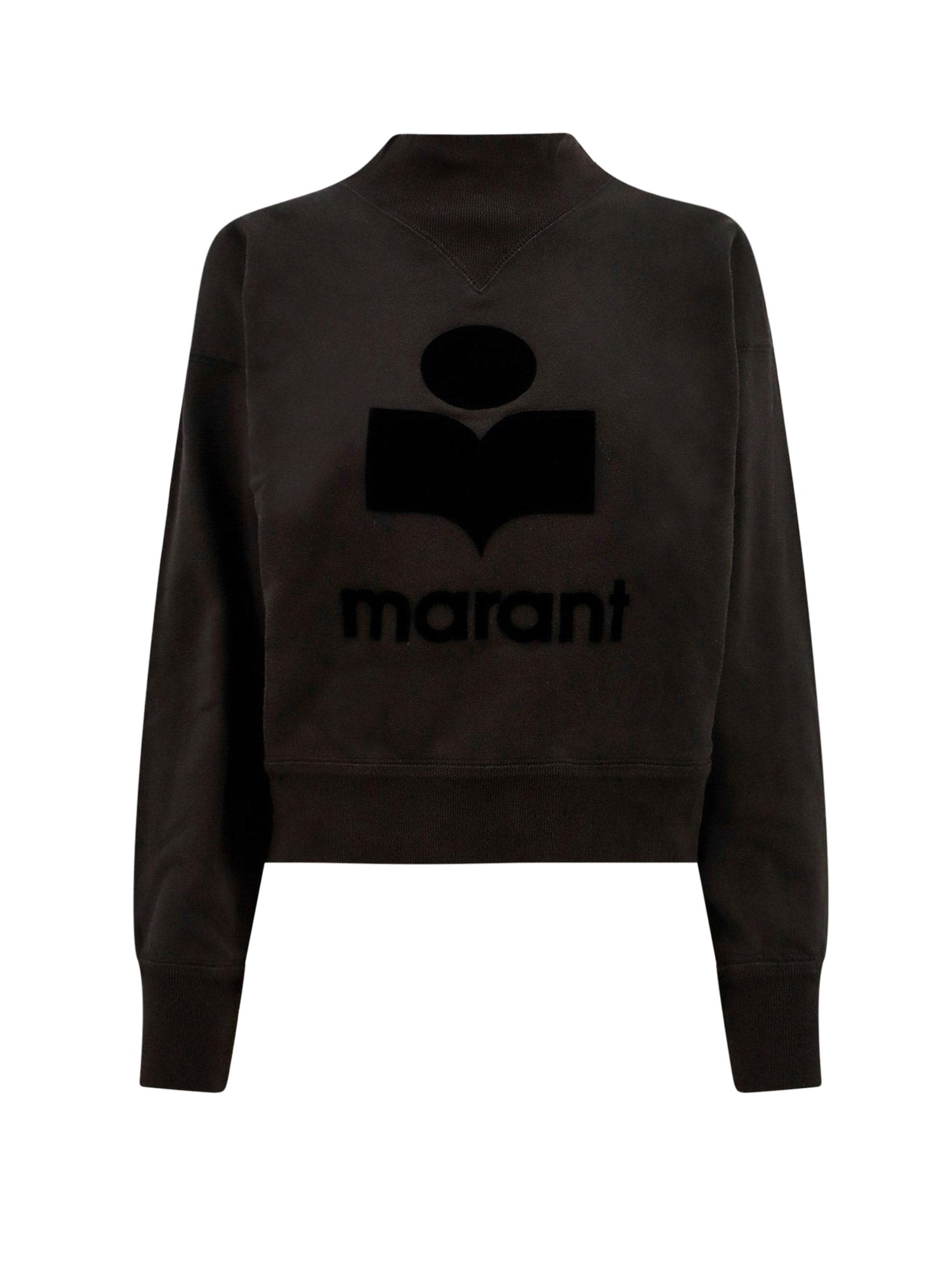 Marant Etoile Sweaters Faded Black Cotone Poliestere