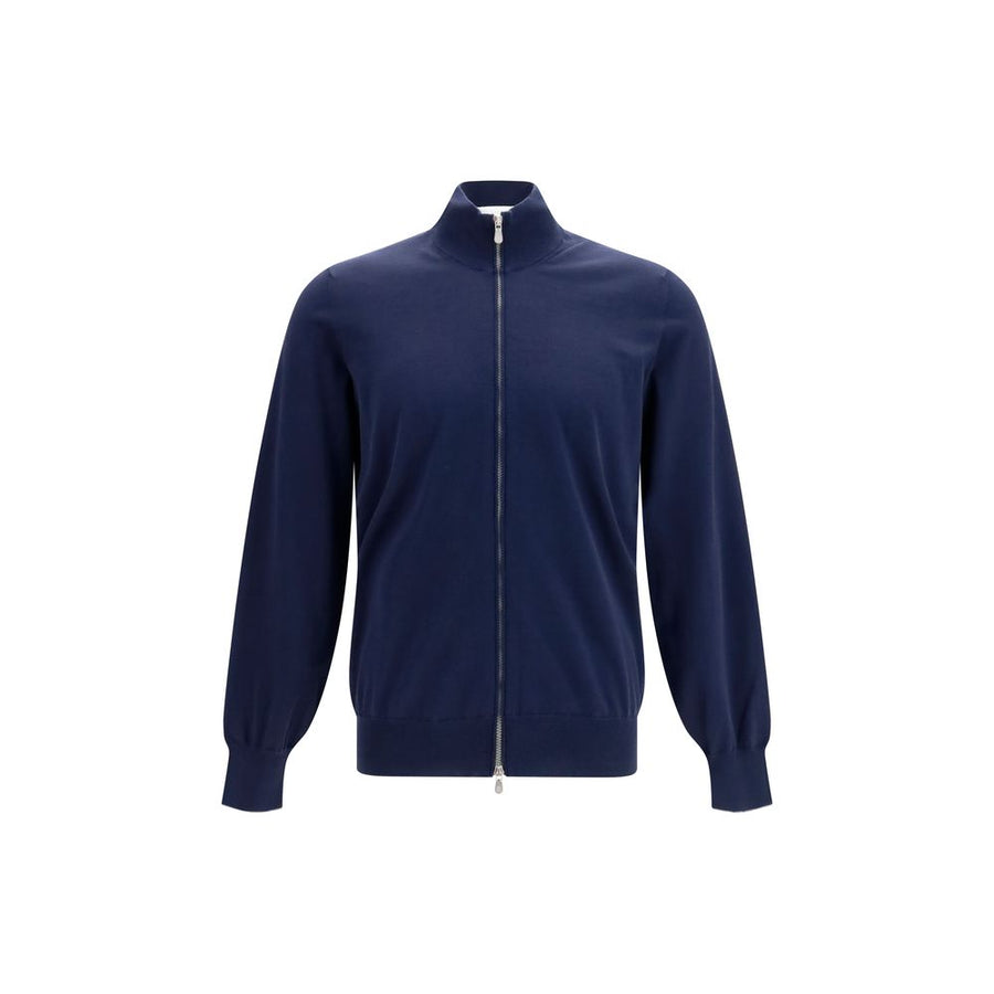 Brunello Cucinelli 100% Cotton cardigan in navy