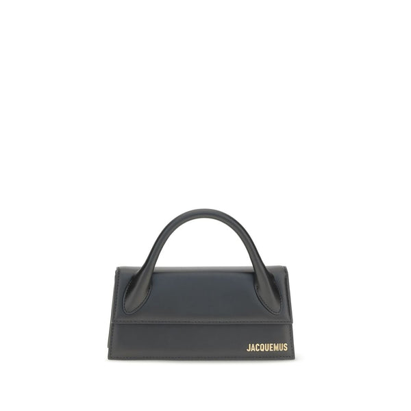 Jacquemus 100% Calf Leather Bos Taurus shoulder bag in black