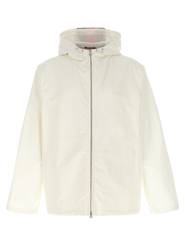 Gucci 100% Cotton jacket in white