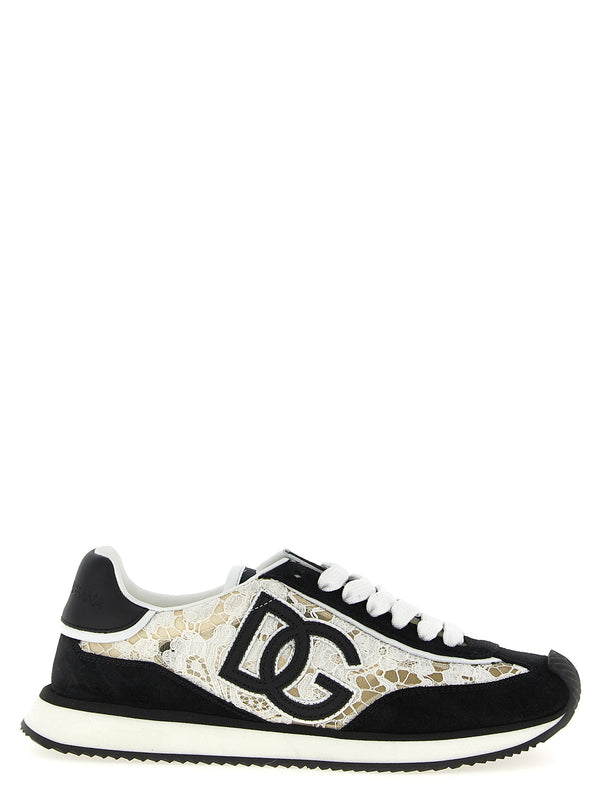 Dolce & Gabbana 64% Calf sneaker in black