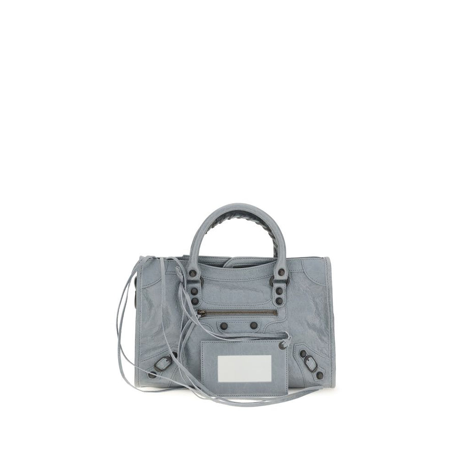 Balenciaga 100% Lamb Ovis Aries shoulder bag in blue