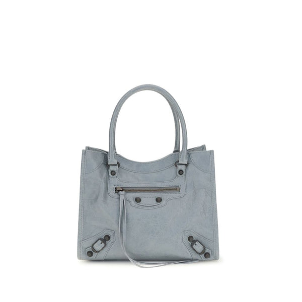 Balenciaga 100% Lamb Ovis Aries shoulder bag in blue