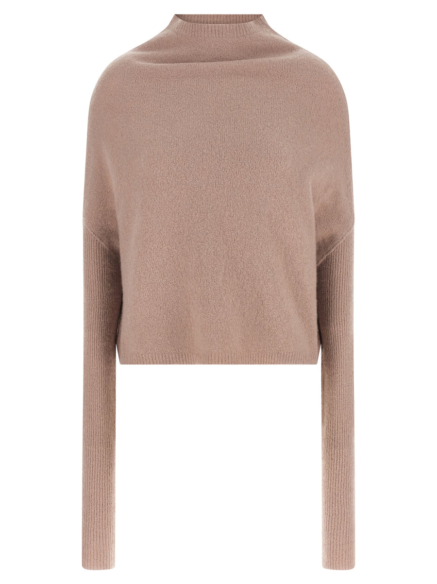 Rick Owens Cashmere blend sweater in beige