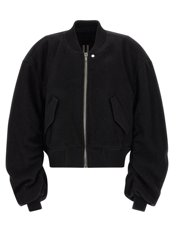 Rick Owens Virgin wool jacket in black