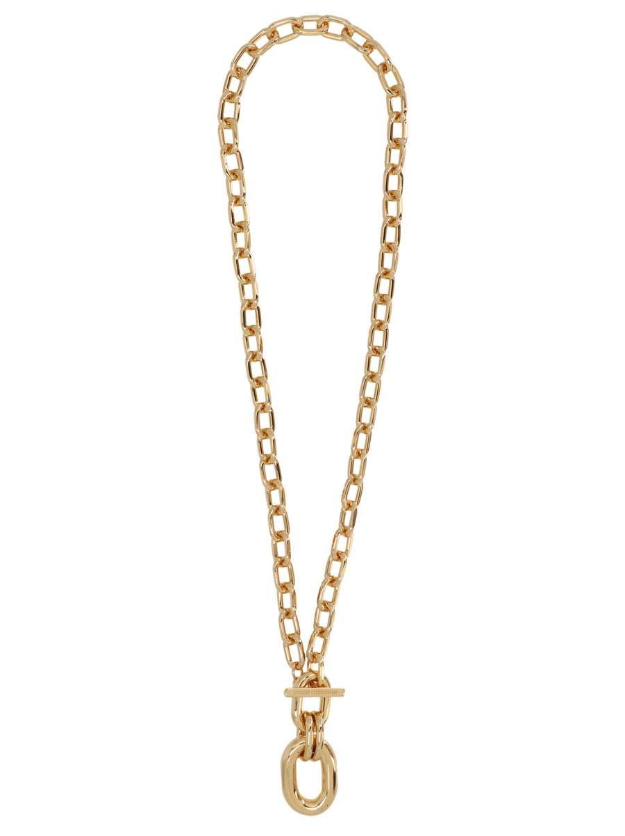 Paco Rabanne 100% Aluminum necklace in gold