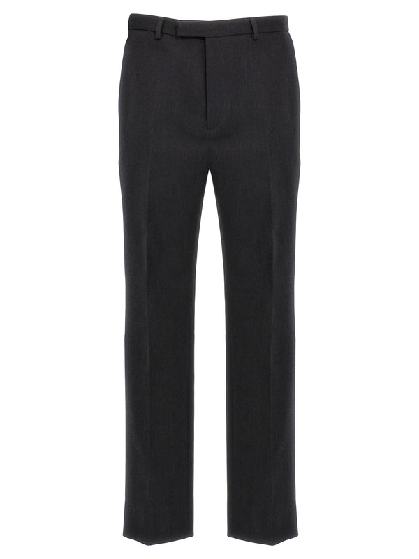 Gucci 100% Wool trousers in gray