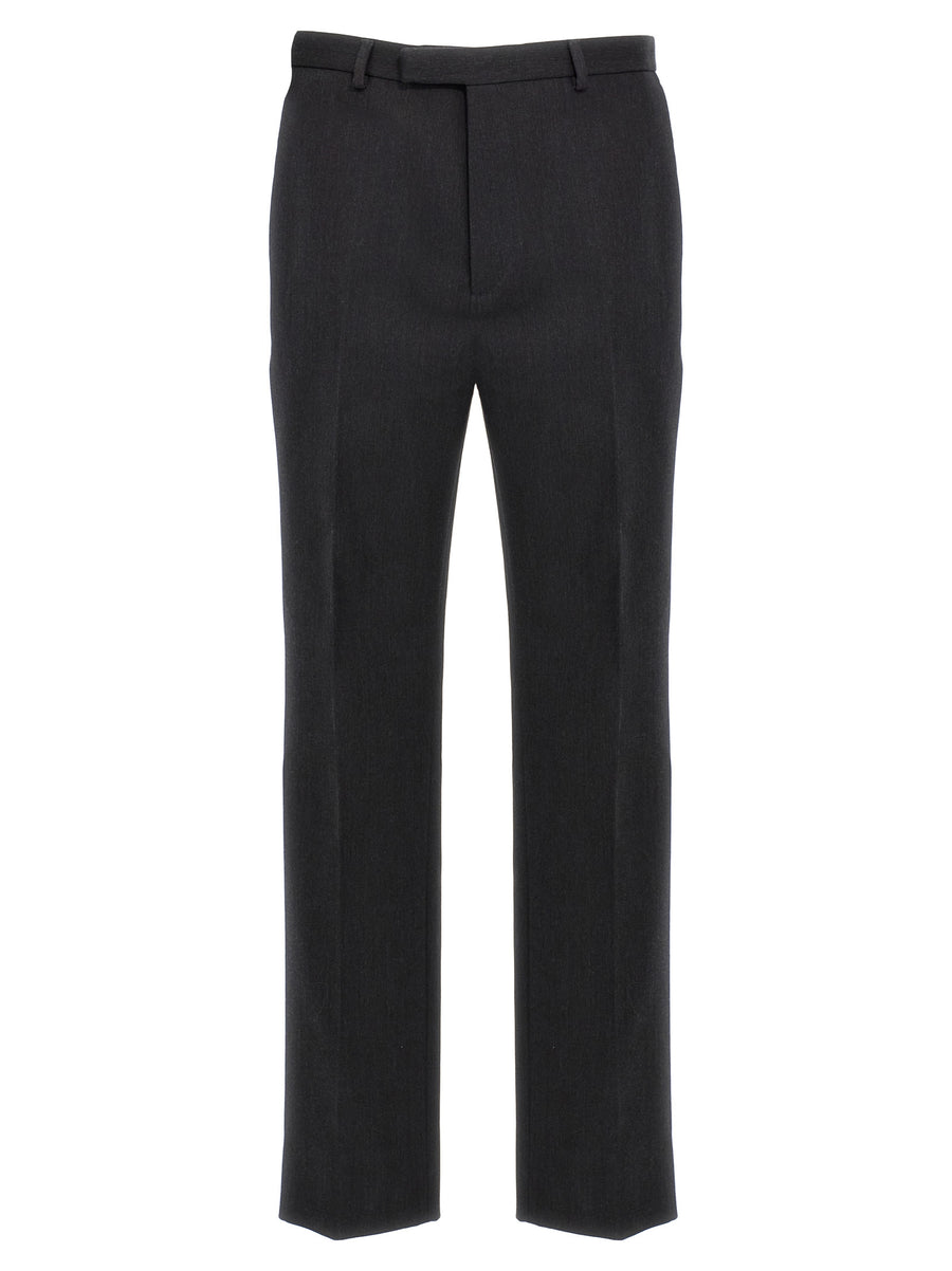 Gucci 100% Wool trousers in gray