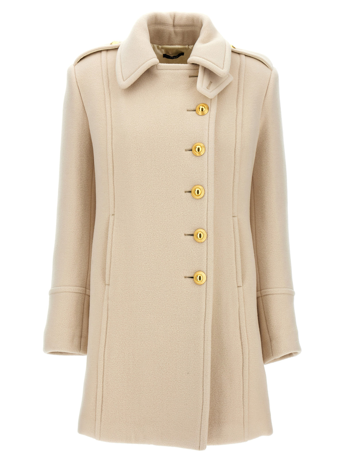 Tom Ford 90% Wool coat in white