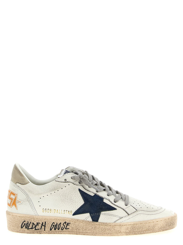 Golden Goose 93% goat leather sneaker in multicolor
