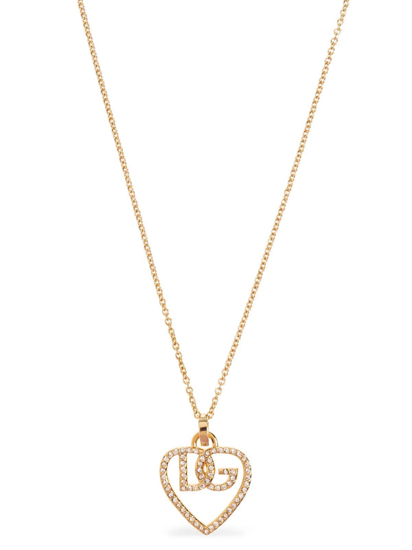 Dolce & Gabbana 95% brass necklace in gold